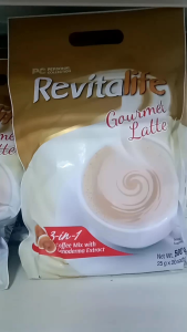 REVITALIFE GOURMET LATTE 3 - in - 1 Coffee with Ganoderma Extract