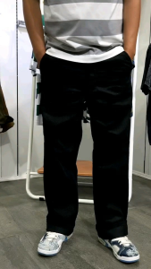 Celana Corduroy Panjang Mustrad Pria Gaya Trendy Korea Retro Style