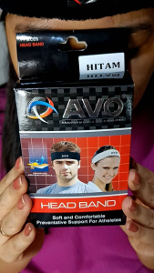 Headband ikat kepala bando olahraga merk avo