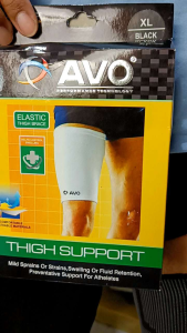 Thigh Support Deker Paha Betis Kaki