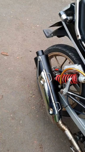 Silincer Scorpio Suara Bass Ulem Adem inlet 50 mm PNP Tiger Megapro Cb GL Tilas Tirger Revo DII