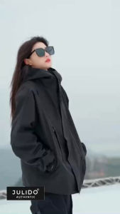 Áo Khoác Gió Nam Nữ 2 Lớp. Vải Gió Tráng Bạc Chống Nước Cản Gió