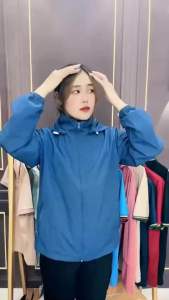 Áo khoác gió nữ 2 Lớp cao cấp Chống nước Cản gió mẫu siêu hot