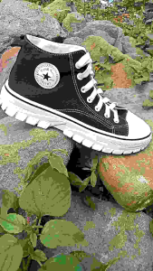 Sepatu Sekolah Kanvas Imfort Viral Nyaman dan Empuk