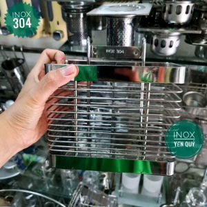 INOX 304 GIÁ ĐỰNG ĐŨA ĐÔI VÀNH TẤM CHỐNG TỤT THÌA ĐŨA TIỆN LỢI / PHỤ KIỆN KHÔNG THỂ THIẾU TRONG BẾP