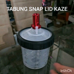 Tabung Spray Gun Snap Lid KAZE: Pengenalan & Cara Menggunakannya