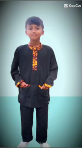 setelan pangsi anak set pangsi anak SD batik