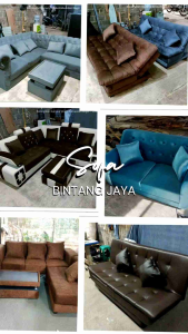 Sofa sudut minimalis