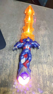 GlowTune Swords: Vibrant LED Musical Sword Toys for Kids - Spark Imagination in Random Colors!"
