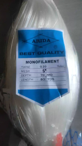 Jaring Ikan Berkualitas Tinggi Arida 5 Inchi 70md/80yds Yoko Mata Tegak