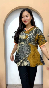 Batik Couple Motif Phonix Pria & Wanita M L XL