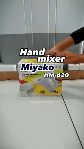 Mixer Hand Miyako HM-620 MIXER MIYAKO 620 MIXER KUE MIXER TANGAN otomatis udah anti panas mudahkan untuk mmbuat beraneka kue dan masakan