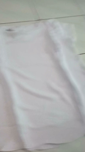 Blouse Wanita Lengan Pendek Atasan Cewek Casual Baju Putih Dewasa