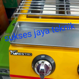 kompor pemanggang sosis bbq BBQ maestro/gas roaster 2 tungku MT K 111