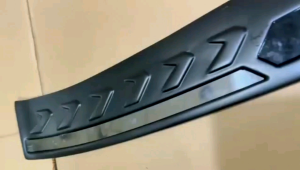 Sillplate Belakang All New Fortuner GR SPORT 2021-2025 Platinum Hitam List Chrome