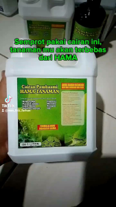 OBAT CAIRAN PEMBASMI SEMUA HAMA TANAMAN ISI 1 LITER SIAP PAKAI