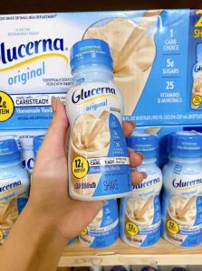 [Mẫu mới date xa] Sữa Glucerna nước Glucerna Shake Original Thùng 24 chai nhựa 237ml dành cho người tiểu đường cần bổ sung khoáng chất và năng lượng [Hàng chuẩn Mỹ]