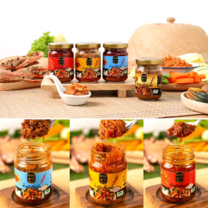 น้ำพริก 4 เจ้าสมุทร มีให้เลือกถึง 4 น้ำพริก