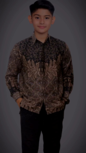 Batik couple family baju batik couple ayah dan anak laki usia 2-12thn