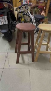 [HCM]Đôn gỗ cao su ghép cao 60cm ( 3 Màu )