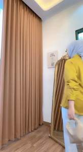 Kemeja oversize Lolly Bahann Alliyah Premium kode 1104 Terbaru