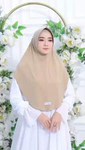 Hijab Sport casual Best Seller Kerundung Instan Oval Size L Bahan Jersey Korea High Quality/ Jilbab Simple Daily Terlaris Model Terbaru Harga Grosir Promo Murah Bisa Cod