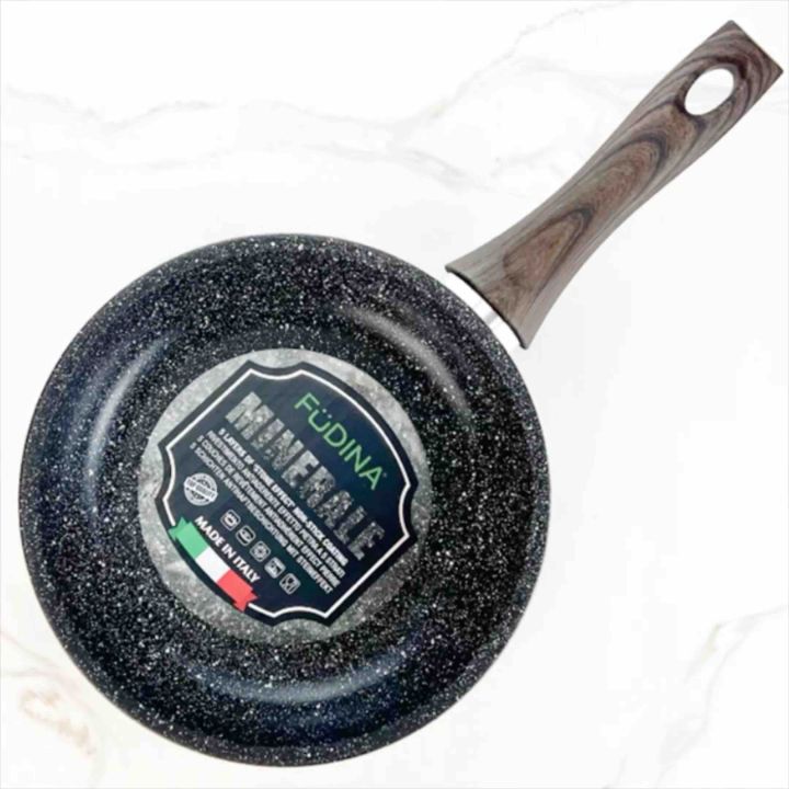 Fudina Minerale 8 inch 20.3cm Non-Stick Fry Pan Cookware Made In Italy