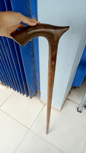 Tongkat Jalan Kayu Kalimosodo Model Cula Premium Original S92
