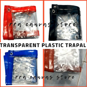 (4ft x 15ft) LEATHER LINING TRANSPARENT PLASTIC TRAPAL LONA TOLDA LOWEST PRICE