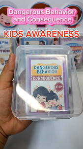 Dangerous Behavior & Consequences Flashcards | Speech Delay & Autism Therapy Learning Materials