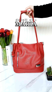 Maria Kulit Jeruk: Tas Totebag Wanita Simpel & Bahan Kulit Sintesis