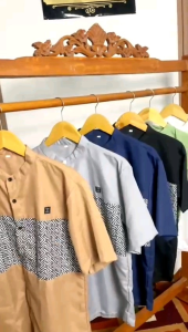 KOKO KURTA DEWASA KAUTSAR LENGAN PENDEK - BAJU MUSLIM PRIA TERBARU