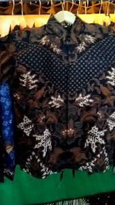 Kemeja Pria Batik SELING COKLAT / Baju Pria lengan panjang bahan katun halus lapis furing