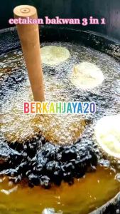 Cetakan Bakwan Kecil Isi 3 - Aluminium Diameter 7cm - Praktis dan Mudah Digunakan