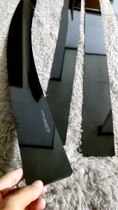 TALANG AIR MOBIL CR-V TURBO GEN5 MODEL FLAT/RATA HITAM KILAT