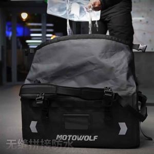 MOTOWOLF MB9 Waterproof Motorcycle Touring Bag Rear Motorcycle Travel Bag