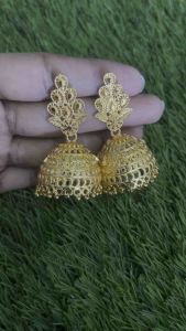 BOMBAY DESIGN PREMIUM QALITY GOLD PLATED PEACOCK BIG JIMIKI