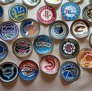 NBA Teams Logos D Waterproof Stickers
