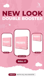 (MOST WANTED TRIAL✨) DOUBLE BOOSTER NUFIYA | MILKBOOSTER ON THE GO | TAMBAH SUSU
