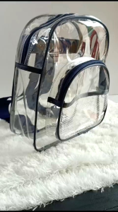 Tas ransel Backpack full mika Tas kerja Tas sekolah waterproof Tas Wanita Tas Renang Tas transparan PVC mika tas gendong Tas transparan tas renang tas anti air Watefroup