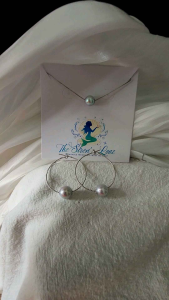 8-9mm Grey Akoya Pearls set