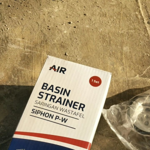 sifon angsa siphon P-W saringan westafel pvc merk AIR