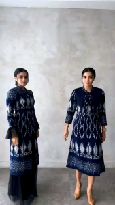 MILLA DRESS TENUN - COUPLE BAJU TENUN
