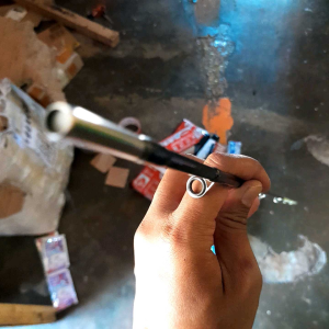 UJUNG JORAN PIBER SOLID 100cm MAMARIT 6PCS SUDAH TERPASANG SOK SAMBUNGAN NO 6 SIAP PAKE