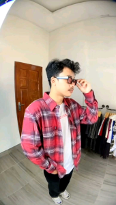 KEMEJA BAJU FLANEL IMPOR LENGAN PANJANG PRIA TERBARU KEMEJA CASUAL