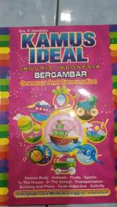 Kamus Inggris-Indonesia Bergambar Ideal (15×25cm)