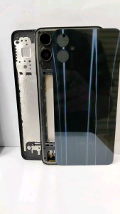 Kessing Fullset Beckdor Bezzel + Frame Tulang Tengah Tombol On Off Volume Ring Kaca Kamera Samsung Galaxy A05