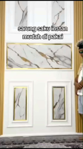 Sarung instan tali pinggang pakai saku pria dewasa sarung batik pekalongan motif gus iqdam cod