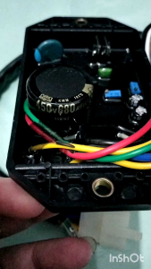 AVR Mesin Genset Silent Solar 10 KABEL 450V 680UF 186 186F