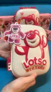 Thạch rau câu gấu dâu kèm vali